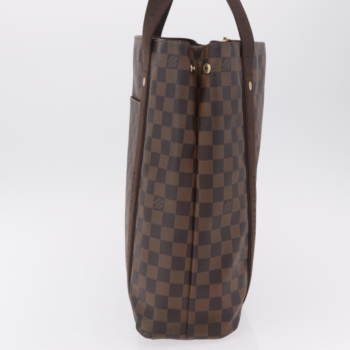LOUIS VUITTON Damier Ebene Kababobur Tote Bag N52006 LV Auth ar14288