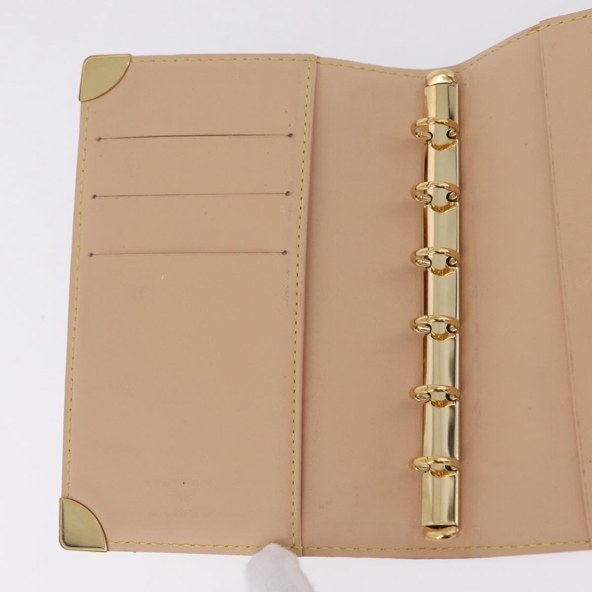 LOUIS VUITTON Multicolor Agenda PM Day Planner Cover R21074 LV Auth ar14291A