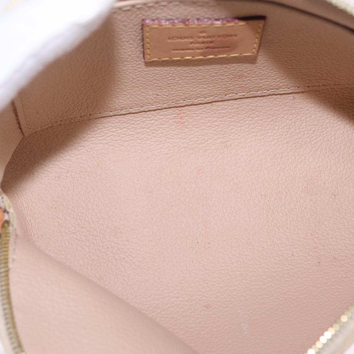 LOUIS VUITTON Damier Azur Pochette Cosmetic PM Pouch N60024 LV Auth ar14299