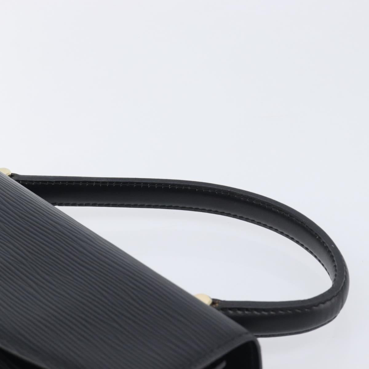 LOUIS VUITTON Epi Malesherbes Hand Bag Black M52372 LV Auth ar14324A