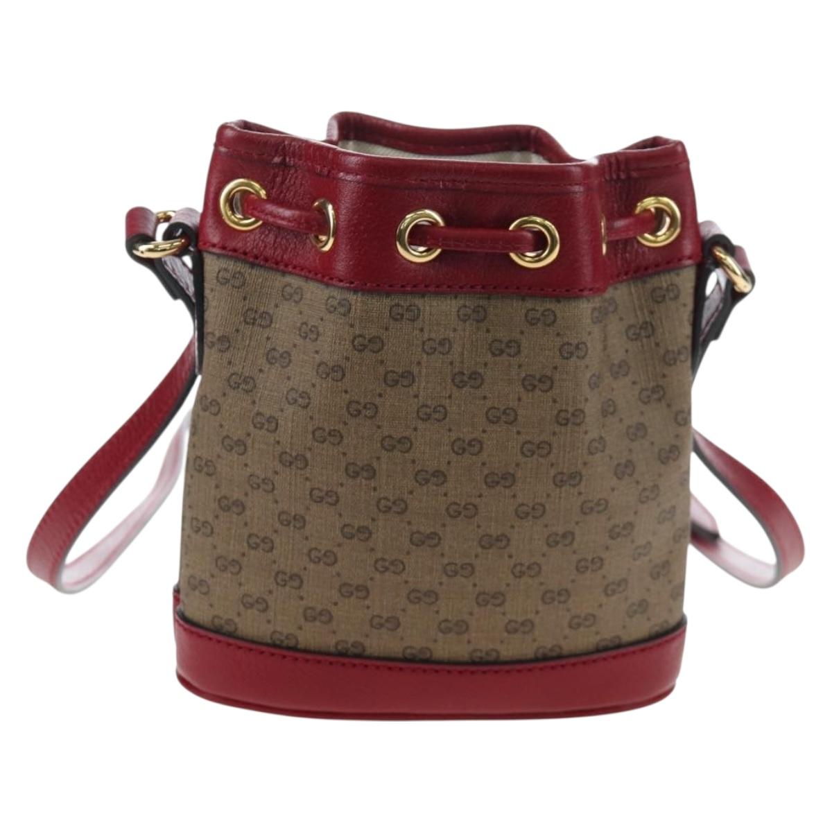 GUCCI Micro GG Supreme Doraemon Collaboration Bag PVC 647801 Auth ar14325SAM