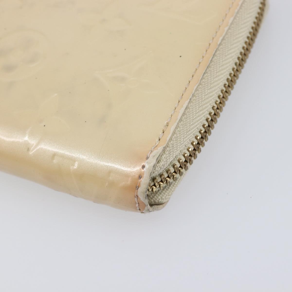 LOUIS VUITTON Monogram Long Wallet 2 Set Beige LV Auth ar14329