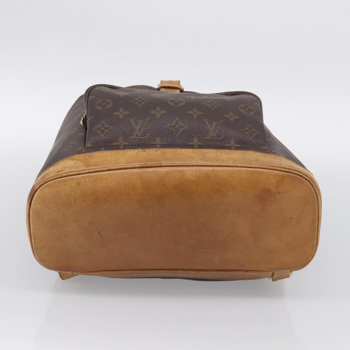 LOUIS VUITTON Monogram Montsouris GM Backpack M51135 LV Auth ar14350