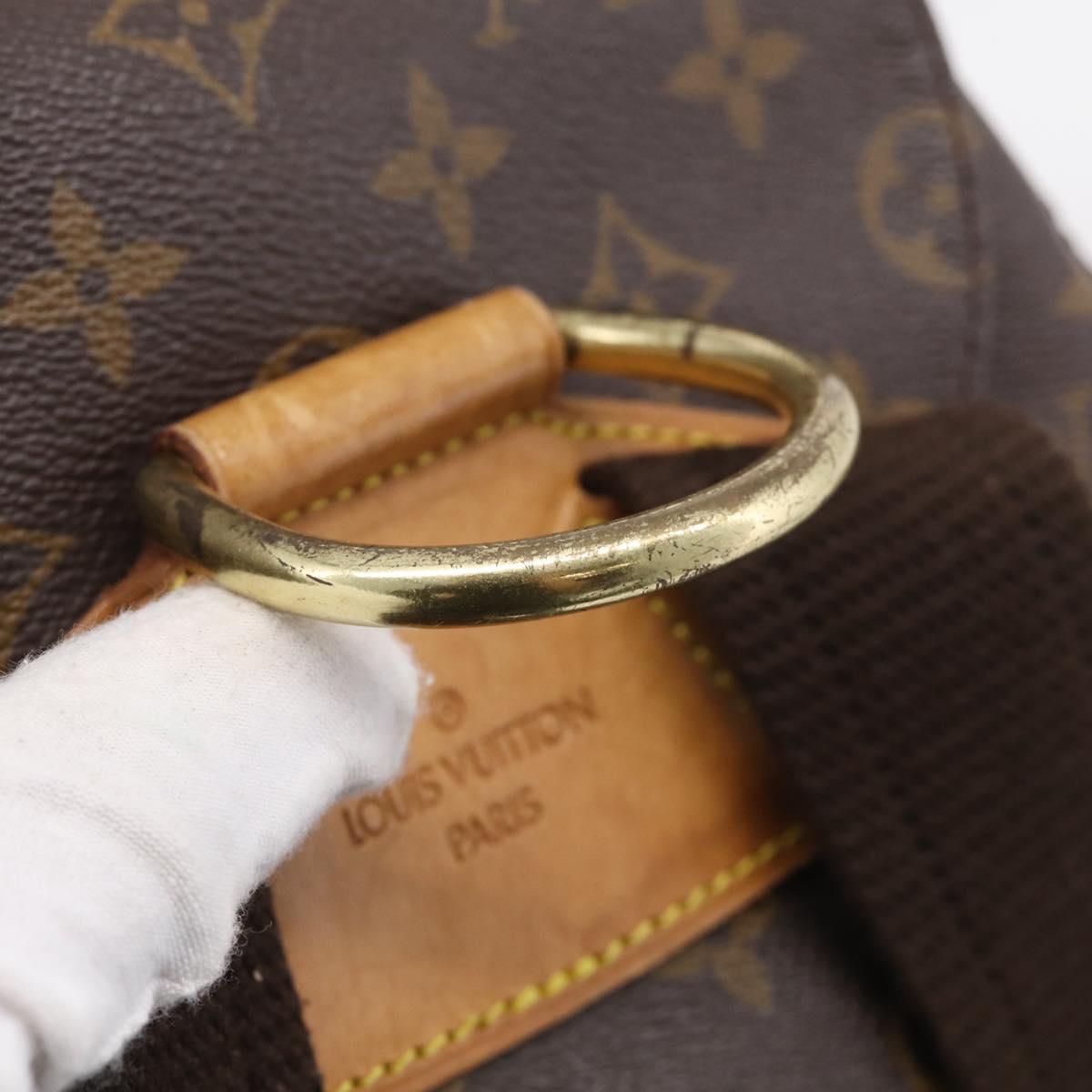 LOUIS VUITTON Monogram Montsouris GM Backpack M51135 LV Auth ar14350