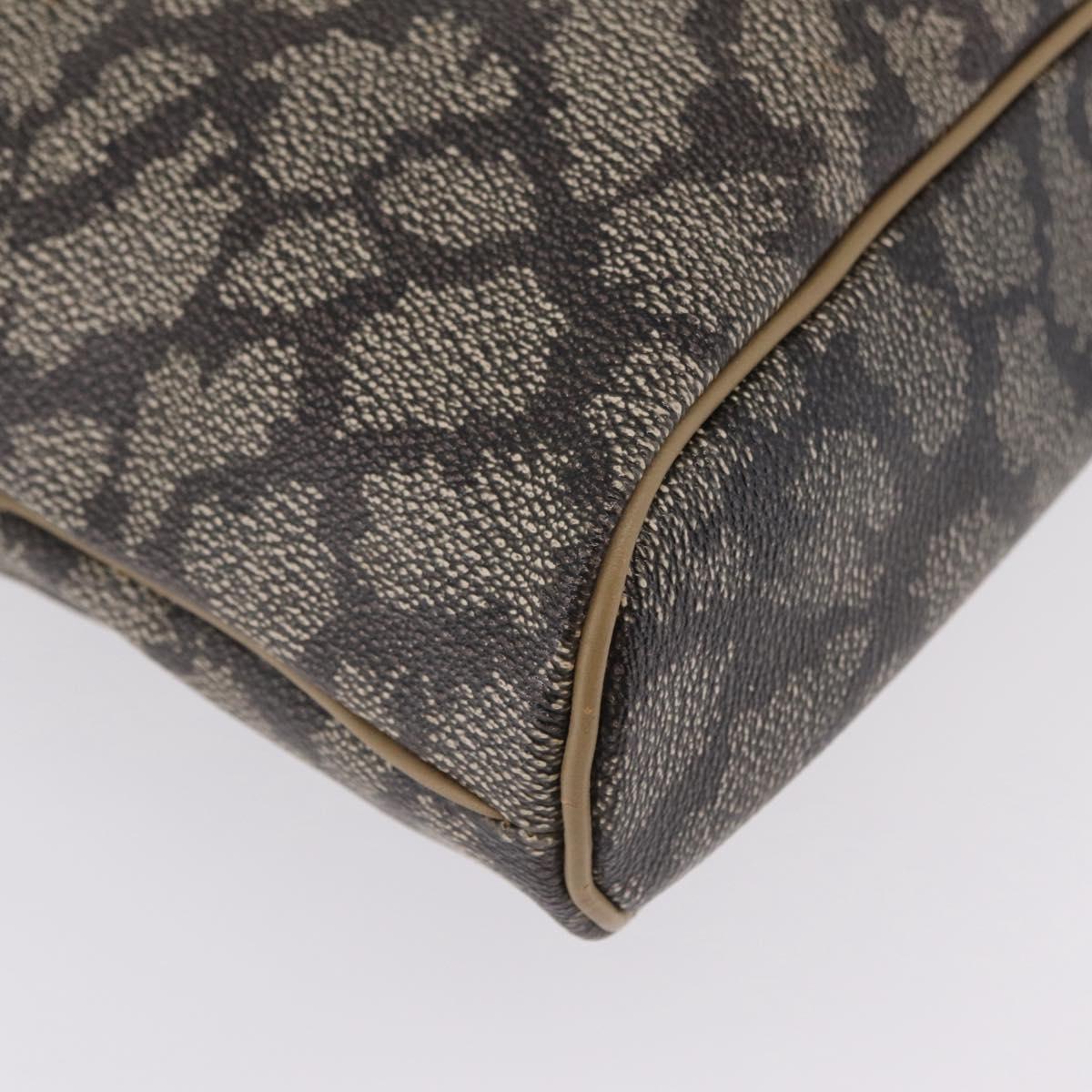 Saint Laurent Tote Bag PVC Canvas Black Auth ar14353