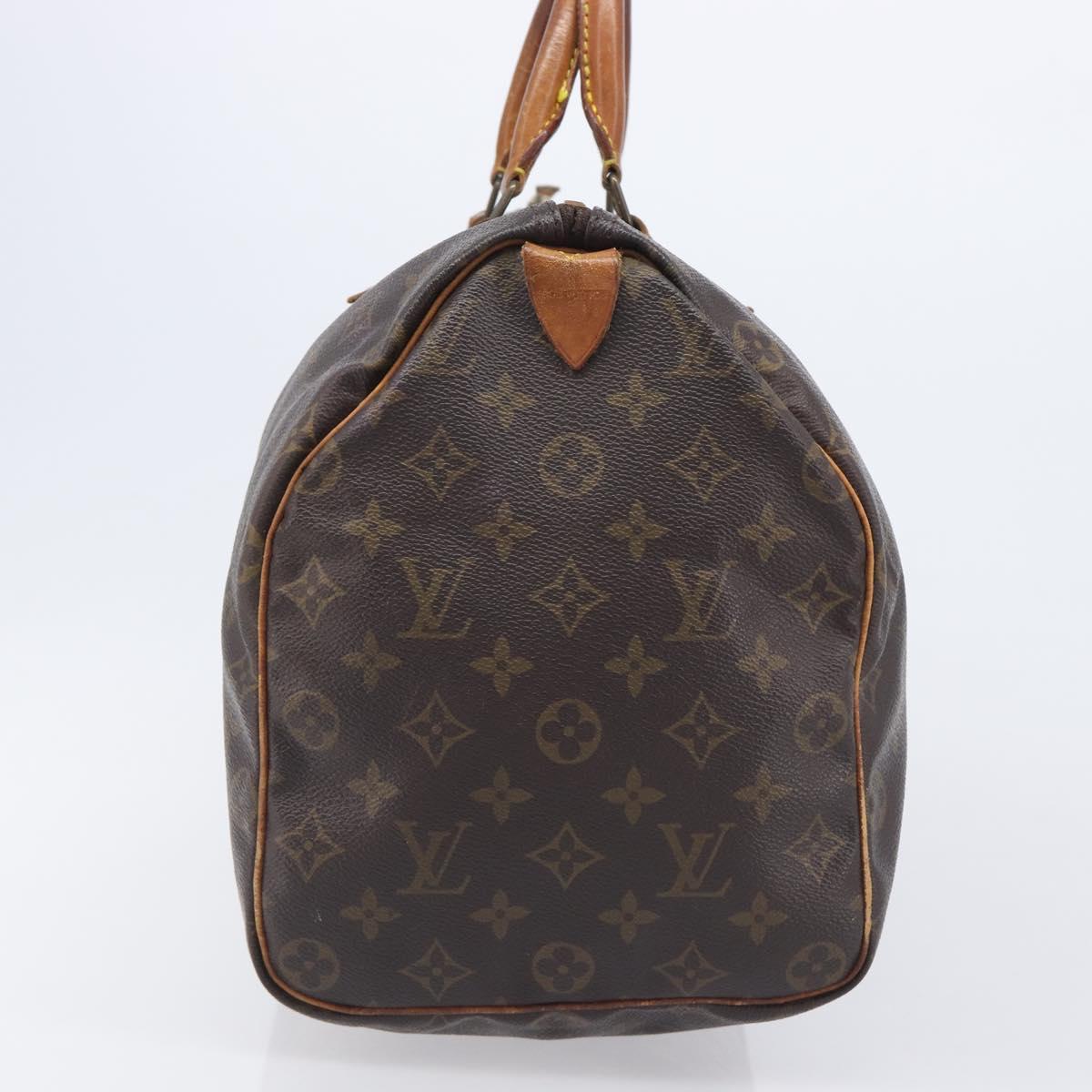 LOUIS VUITTON Monogram Speedy 40 Hand Bag M41522 LV Auth ar14363