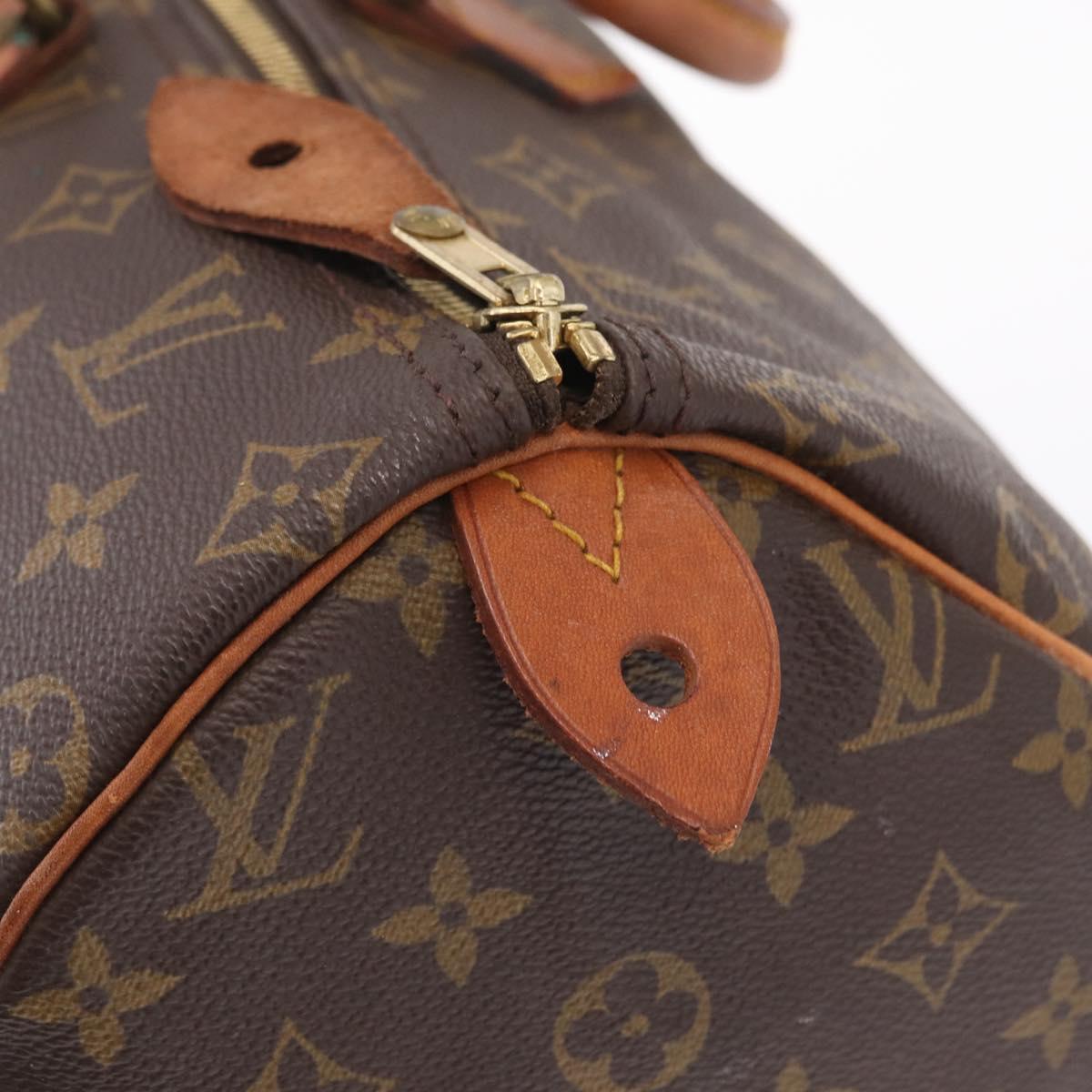 LOUIS VUITTON Monogram Speedy 40 Hand Bag M41522 LV Auth ar14380A