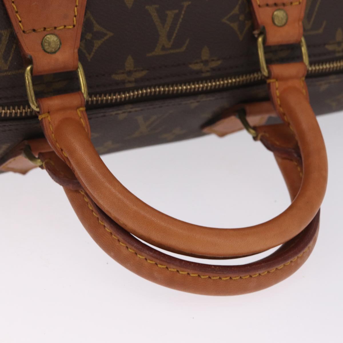 LOUIS VUITTON Monogram Speedy 40 Hand Bag M41522 LV Auth ar14380A