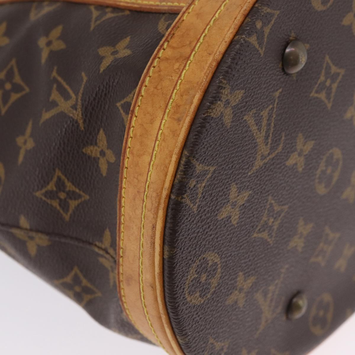 LOUIS VUITTON Monogram Bucket GM Shoulder Bag M42236 LV Auth ar14382