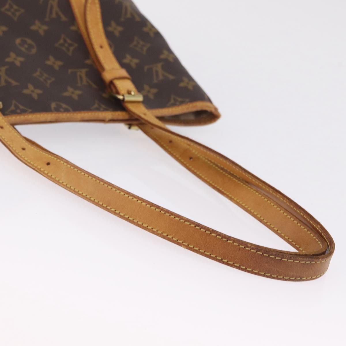 LOUIS VUITTON Monogram Bucket GM Shoulder Bag M42236 LV Auth ar14382