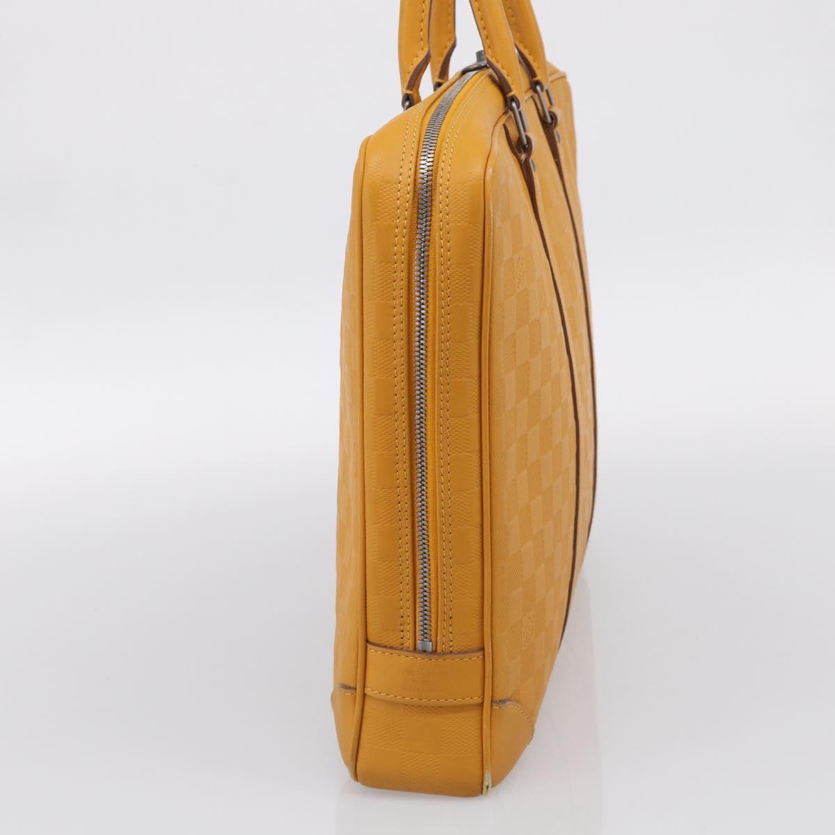 LOUIS VUITTON Damier Infini Porte Documents Voyage Bag N41218 LV Auth ar14408