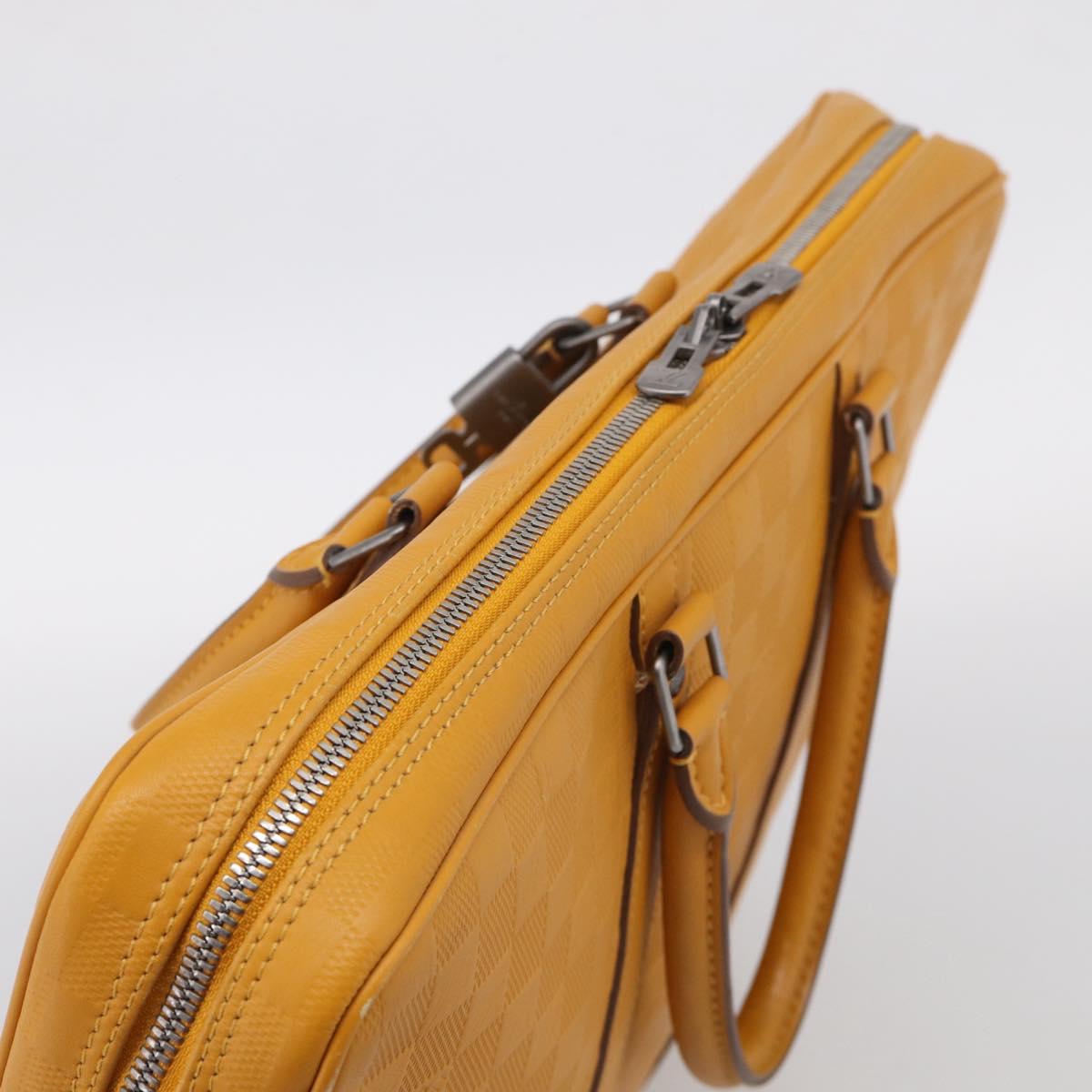 LOUIS VUITTON Damier Infini Porte Documents Voyage Bag N41218 LV Auth ar14408