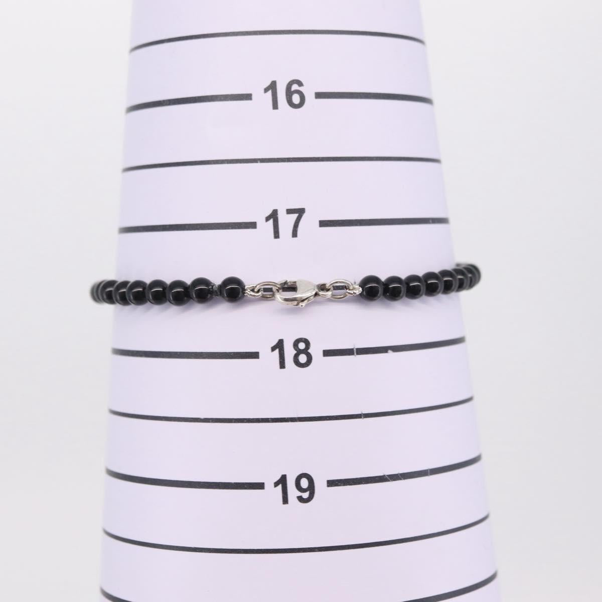 Tiffany & Co. Return To Bracelet Ag925 Black Auth ar14432V