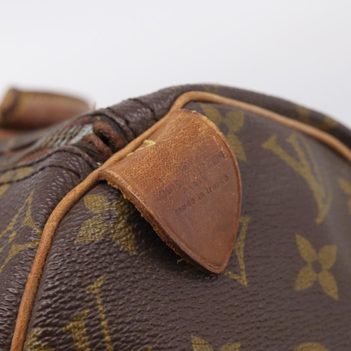 LOUIS VUITTON Monogram Speedy 40 Hand Bag M41522 LV Auth ar14504