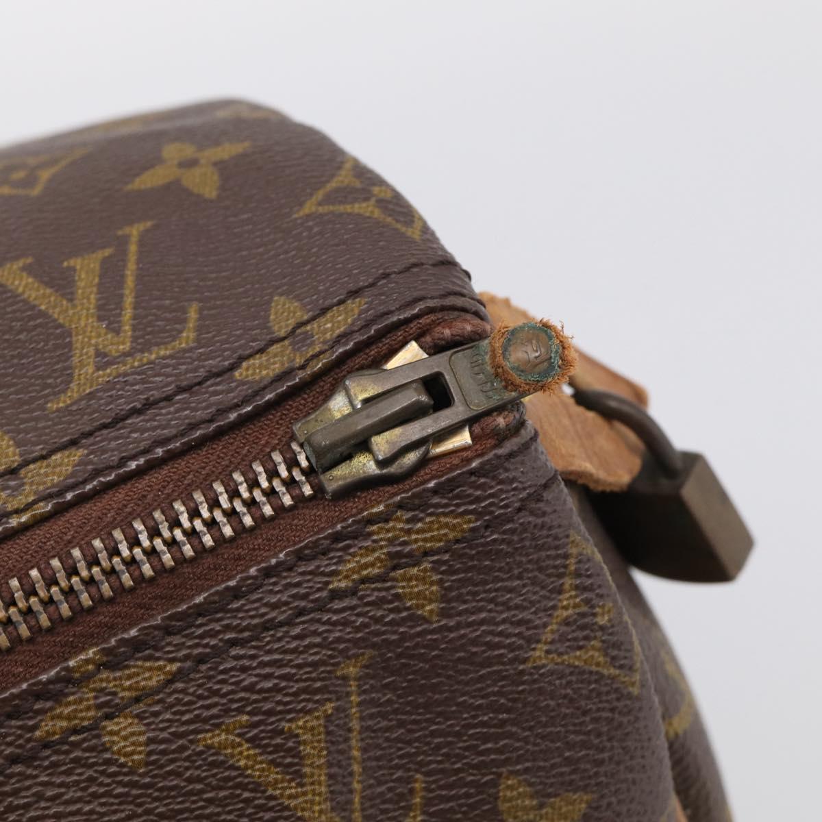 LOUIS VUITTON Monogram Speedy 40 Hand Bag M41522 LV Auth ar14504