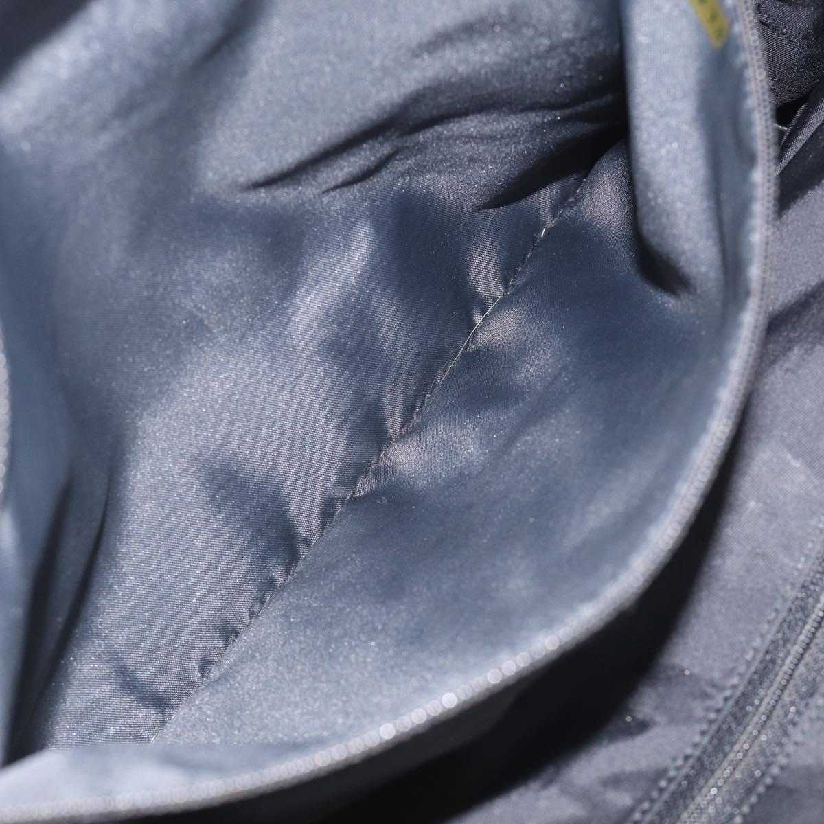 CHANEL New Travel Line Tote Bag Nylon Black CC Auth ar14547