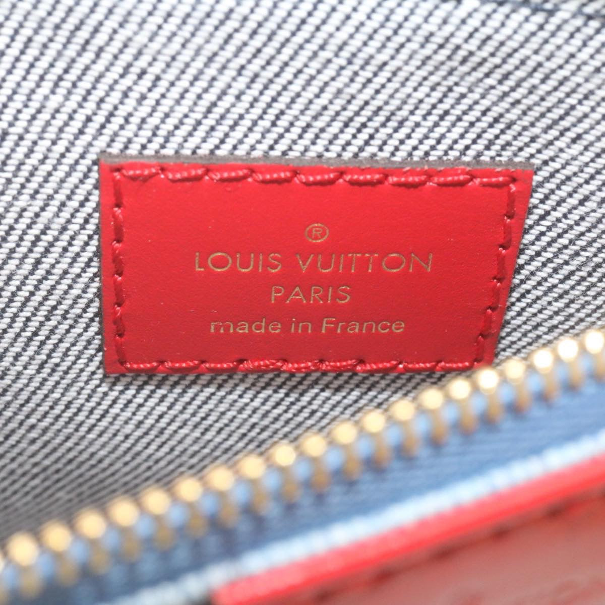 LOUIS VUITTON Denim Multi Pochette Accessoires Shoulder Bag M44990 Auth ar6462SM