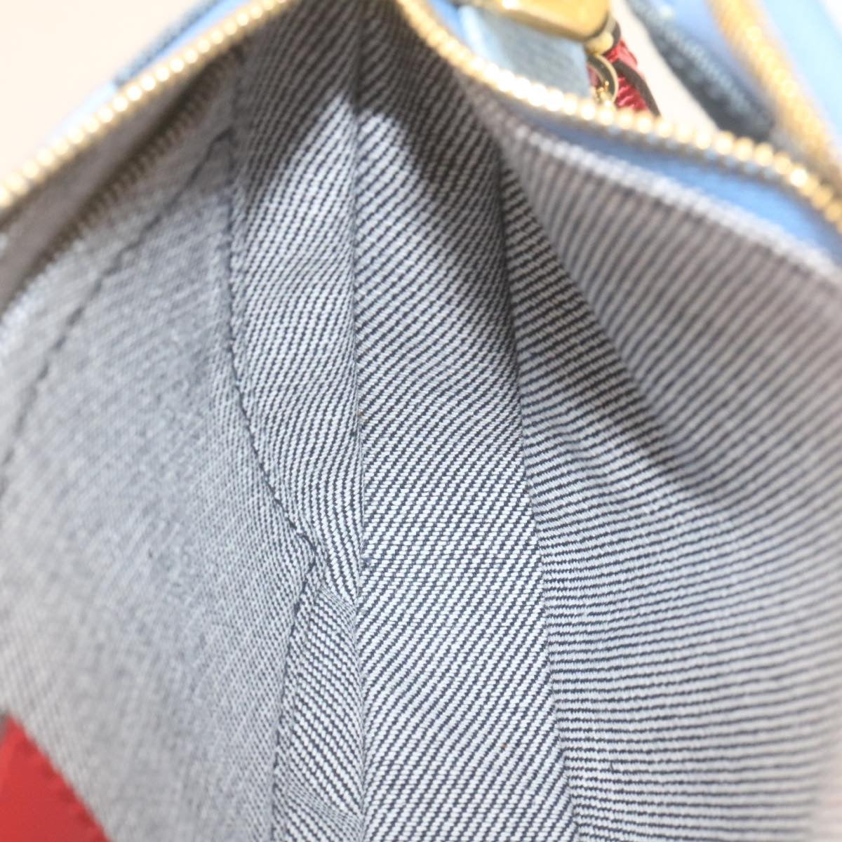 LOUIS VUITTON Denim Multi Pochette Accessoires Shoulder Bag M44990 Auth ar6462SM