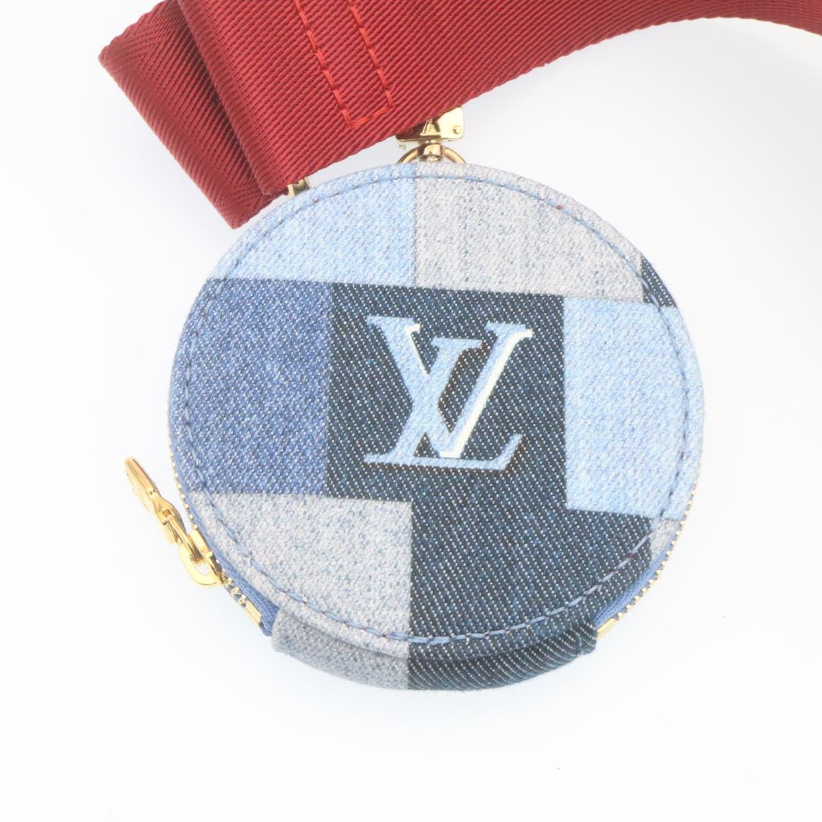 LOUIS VUITTON Denim Multi Pochette Accessoires Shoulder Bag M44990 Auth ar6462SM