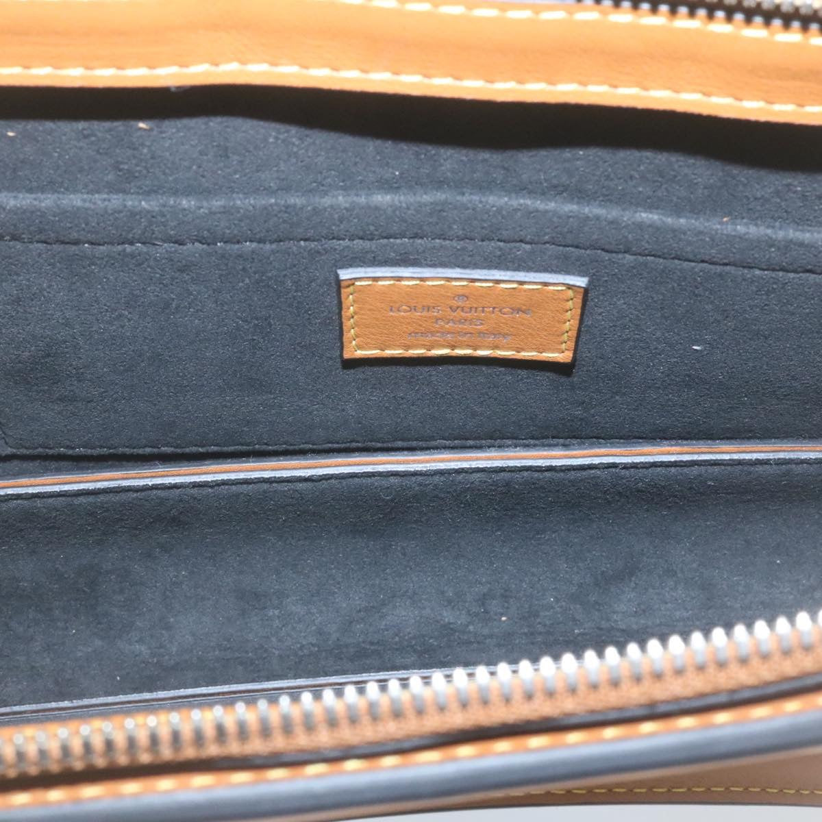 LOUIS VUITTON Epi San Fran Sac Tricot Hand Bag 2way Yellow M52805 Auth ar6465SV