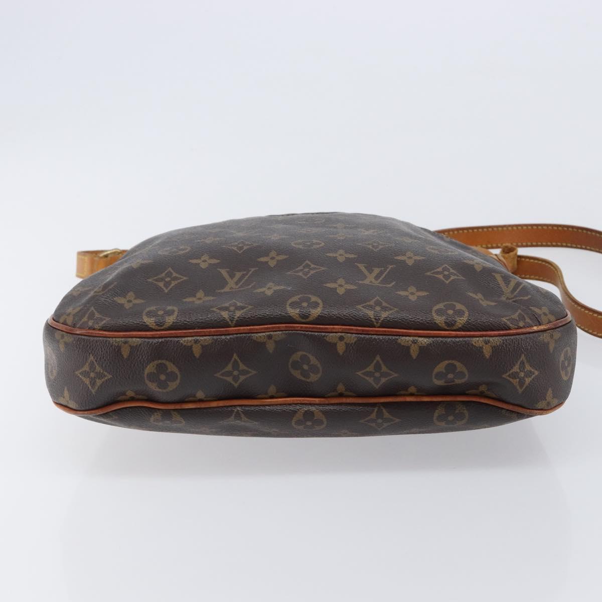 LOUIS VUITTON Monogram Odeon MM Shoulder Bag M56389 LV Auth ar8107B