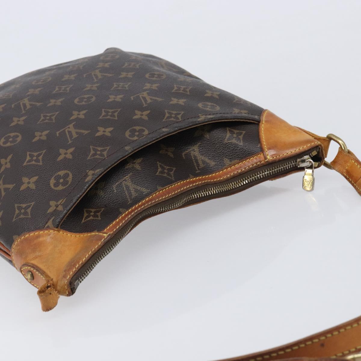 LOUIS VUITTON Monogram Odeon MM Shoulder Bag M56389 LV Auth ar8107B