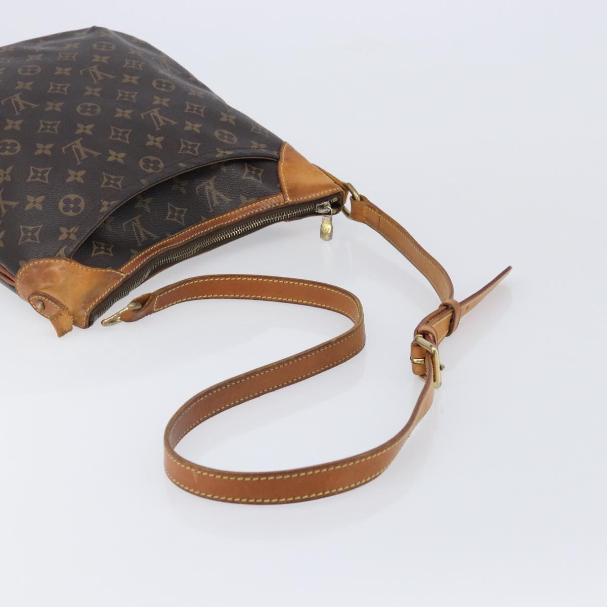 LOUIS VUITTON Monogram Odeon MM Shoulder Bag M56389 LV Auth ar8107B