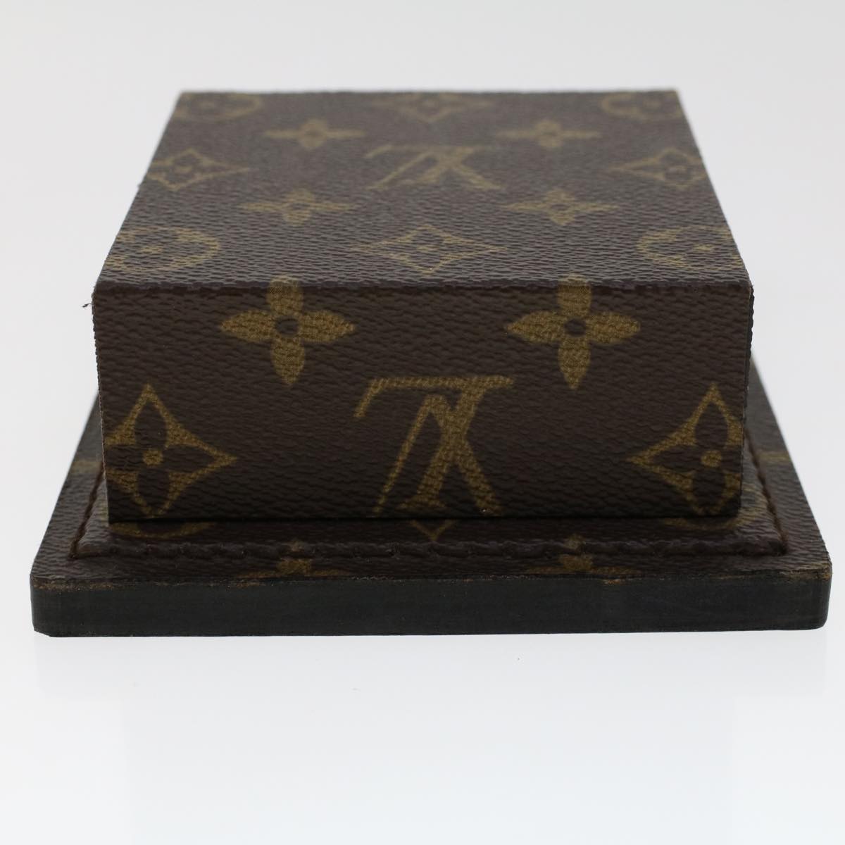 LOUIS VUITTON Monogram Notepad Holder Paper Weight LV Auth ar9643