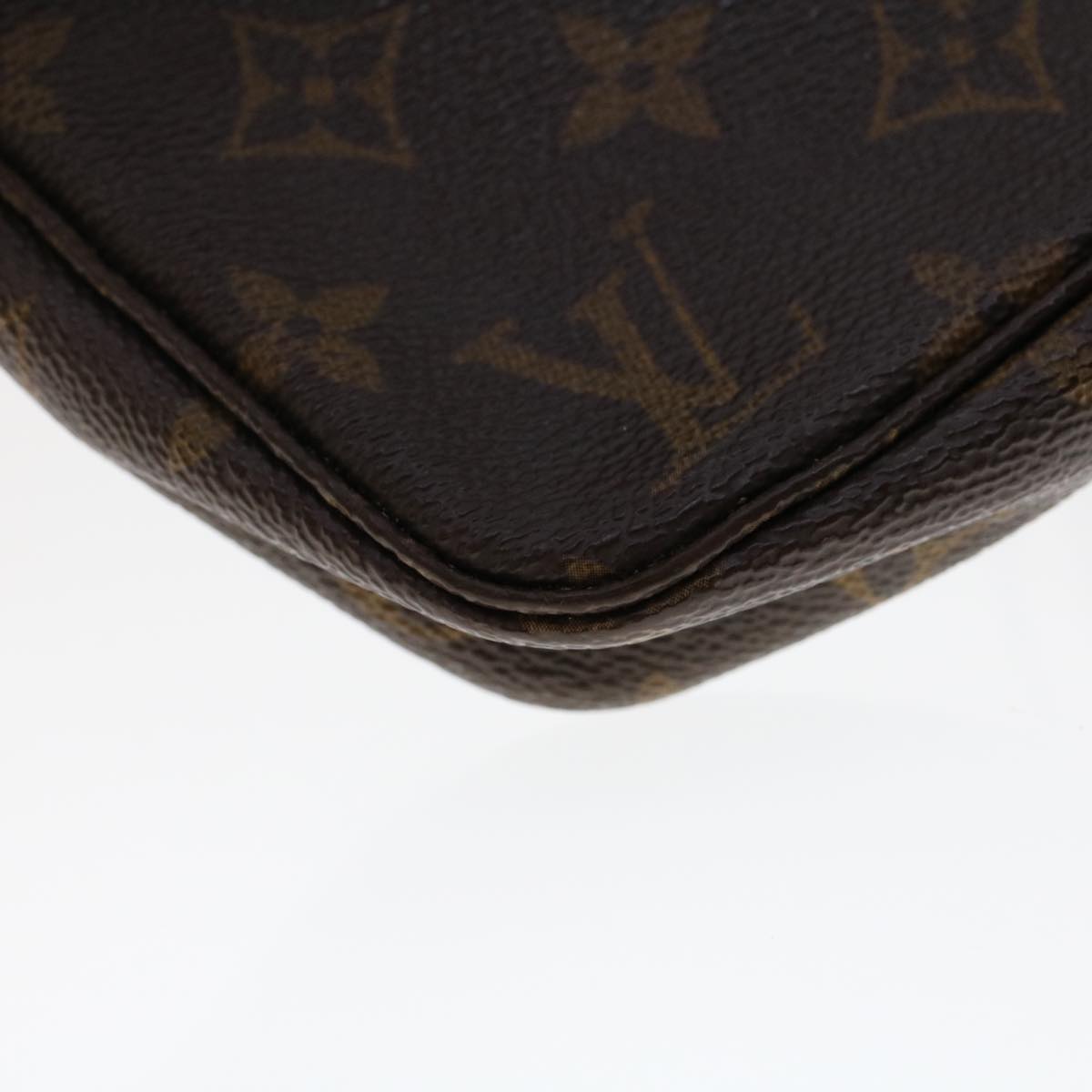 LOUIS VUITTON Monogram Pochette Accessoires Pouch M51980 LV Auth ar9825