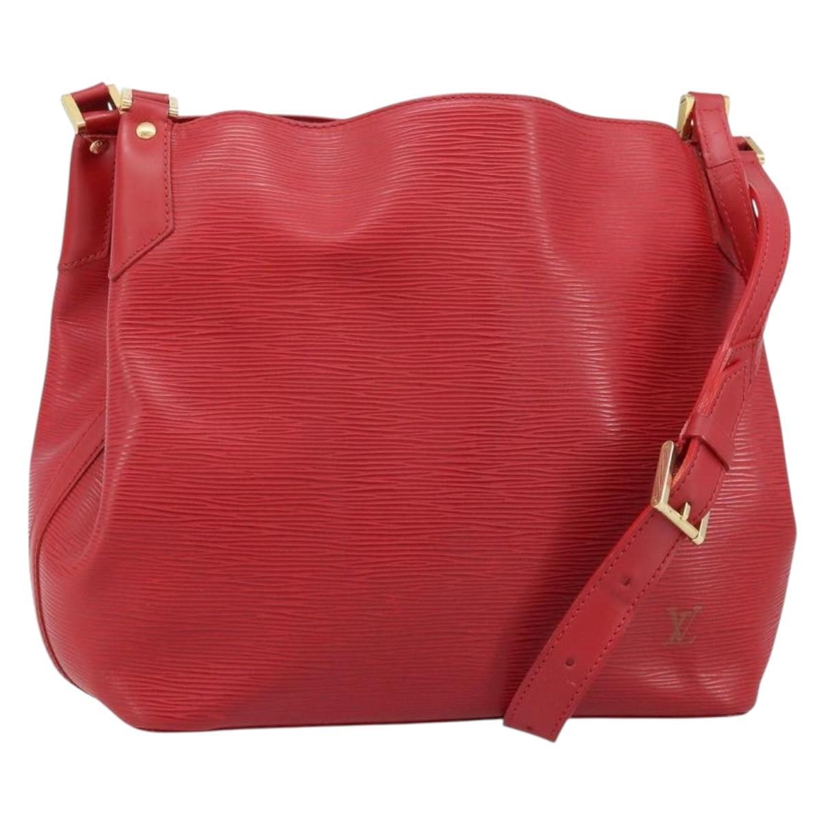 LOUIS VUITTON Epi Mandala MM Shoulder Bag Red M5889E LV Auth ARZ007A