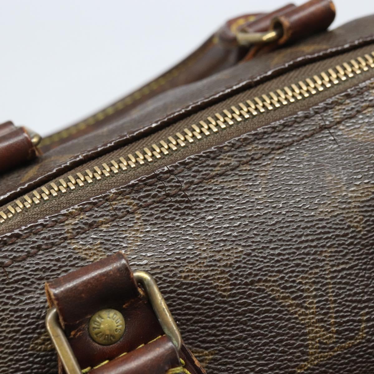LOUIS VUITTON Monogram Speedy 25 Hand Bag M41528 LV Auth ARZ027