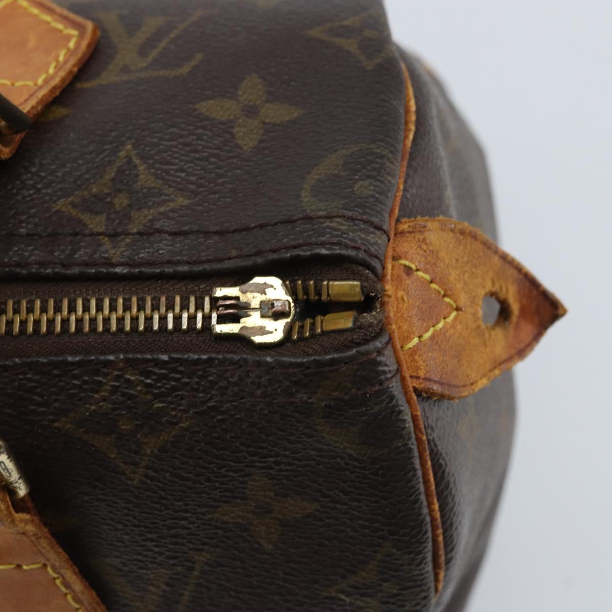 LOUIS VUITTON Monogram Speedy 25 Hand Bag M41528 LV Auth ARZ028