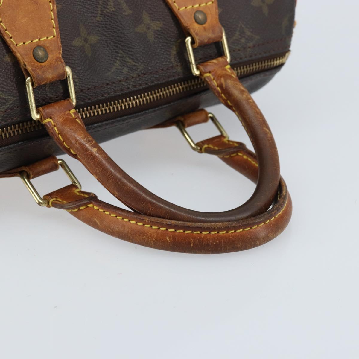 LOUIS VUITTON Monogram Speedy 25 Hand Bag M41528 LV Auth ARZ031