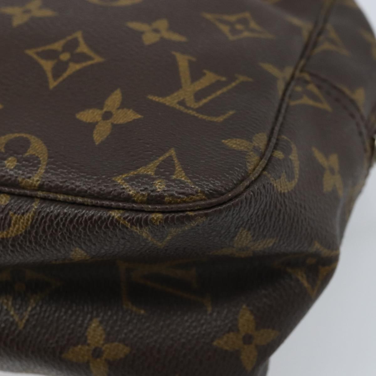 LOUIS VUITTON Monogram Trousse Toilette 28 Clutch Bag M47522 LV Auth ARZ042