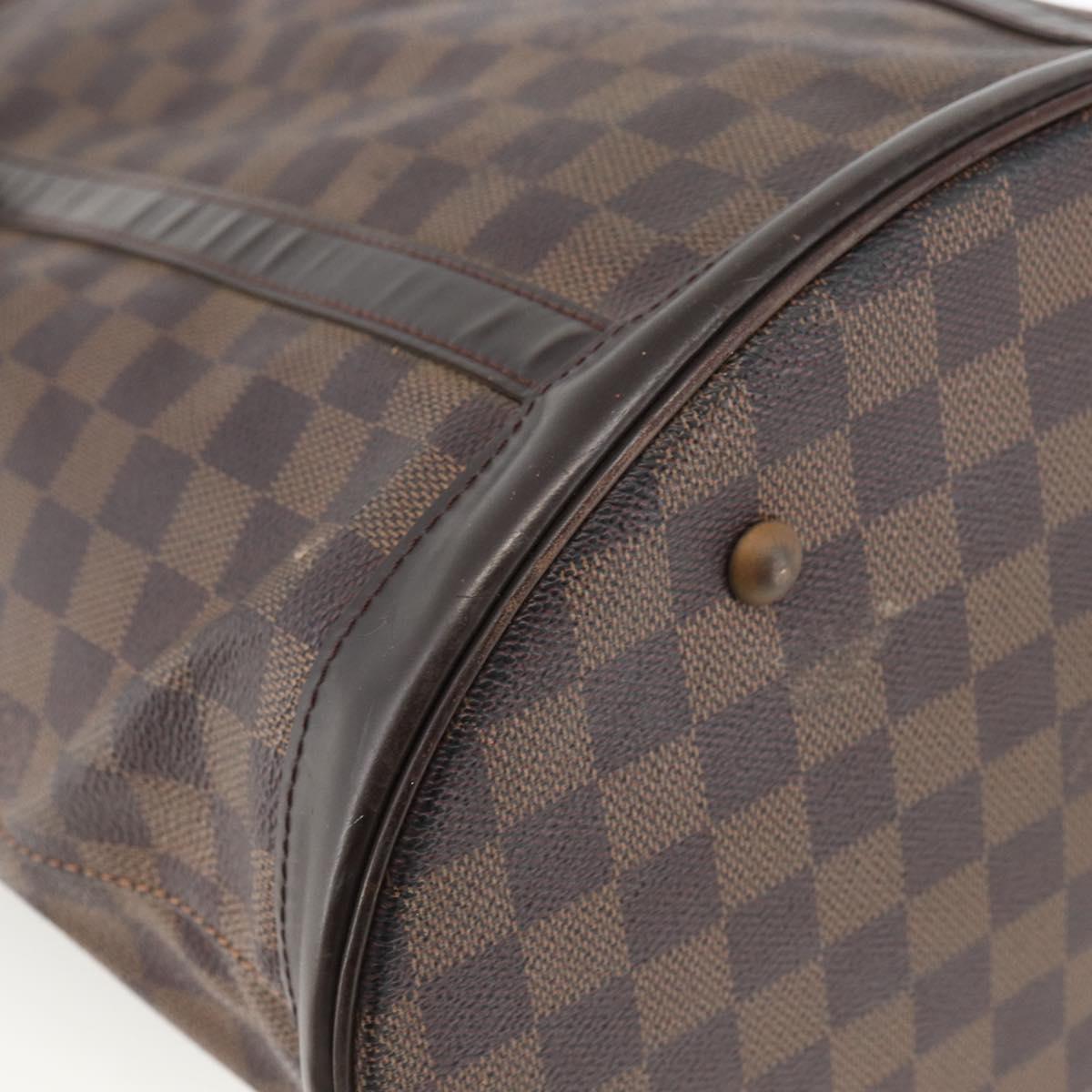 LOUIS VUITTON Damier Ebene Bucket GM Shoulder Bag N42236 LV Auth ARZ043