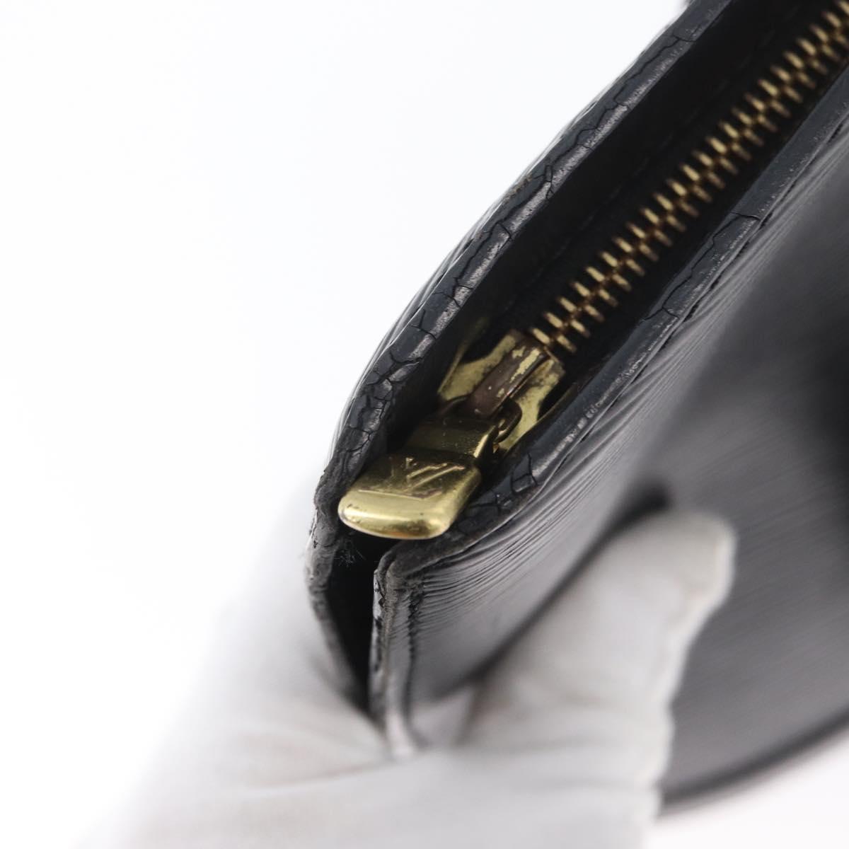 LOUIS VUITTON Epi Saint Jacques Shopping Bag Black M52262 LV Auth ARZ048