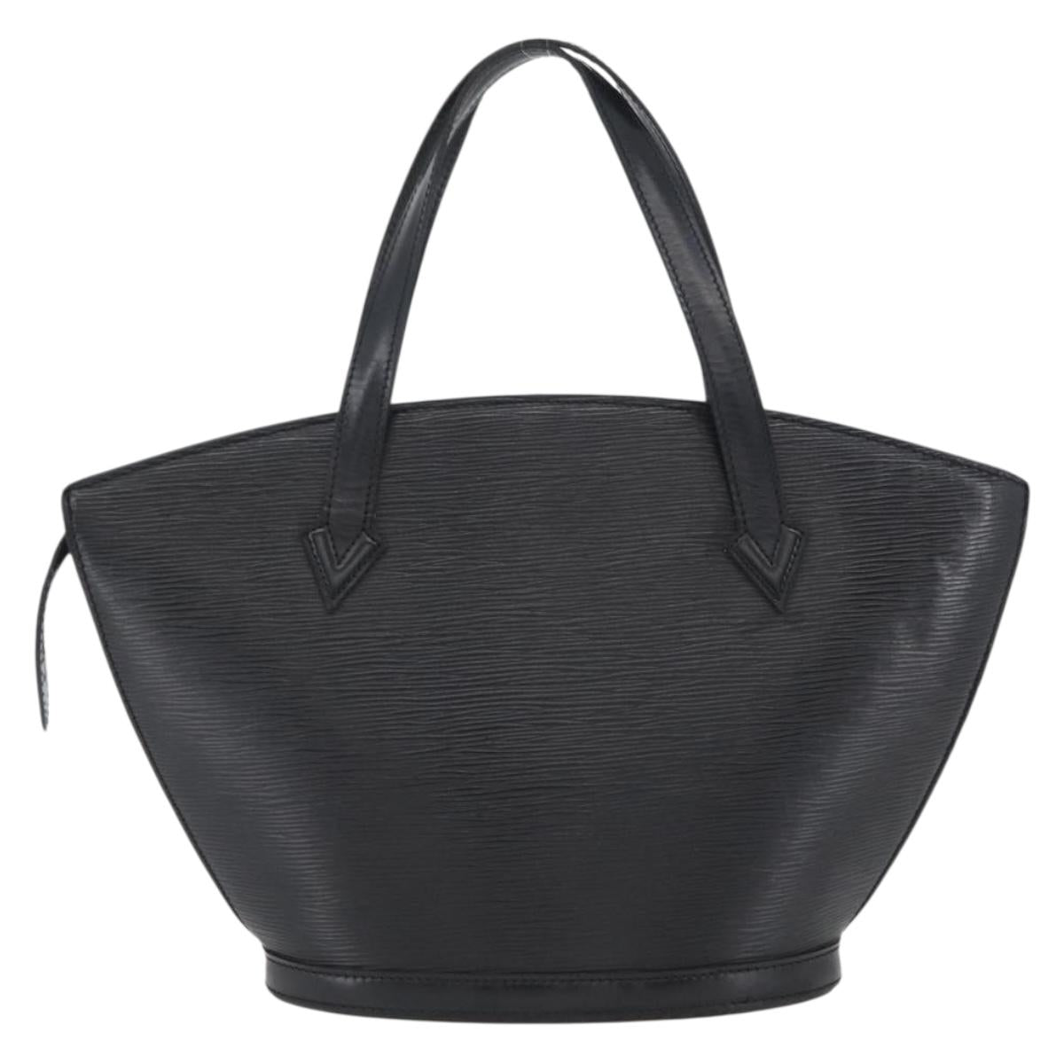 LOUIS VUITTON Epi Saint Jacques Shopping Bag Black M52262 LV Auth ARZ048