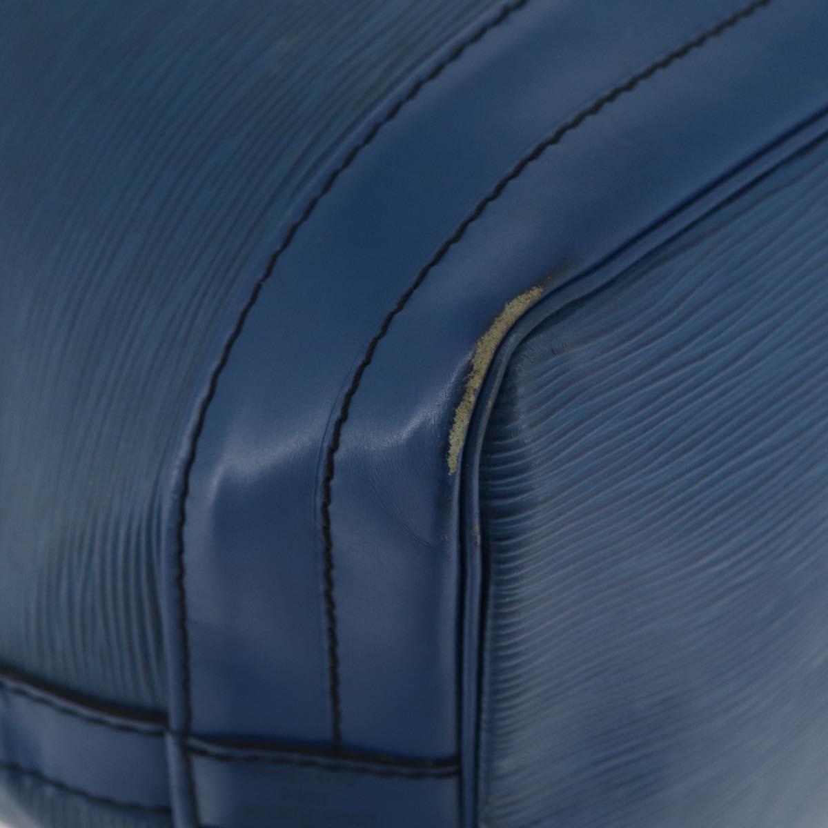 LOUIS VUITTON Epi Noe Shoulder Bag Toledo Blue M44005 LV Auth ARZ049
