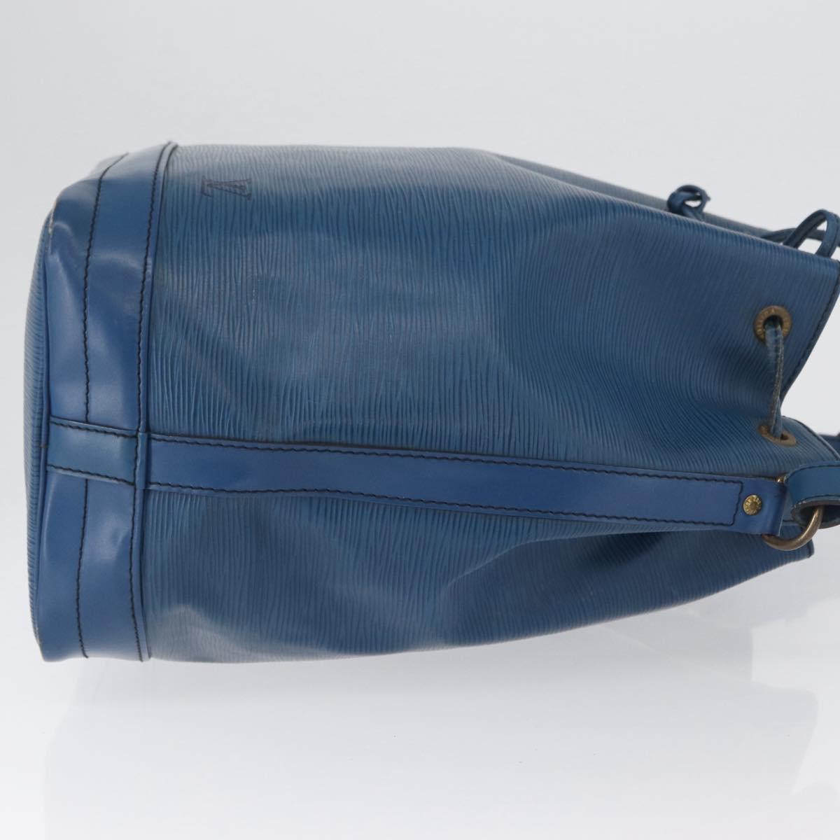 LOUIS VUITTON Epi Noe Shoulder Bag Toledo Blue M44005 LV Auth ARZ049