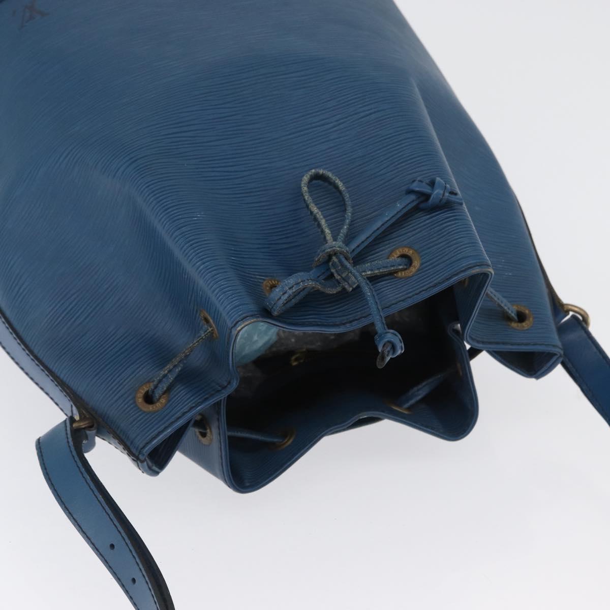 LOUIS VUITTON Epi Noe Shoulder Bag Toledo Blue M44005 LV Auth ARZ049