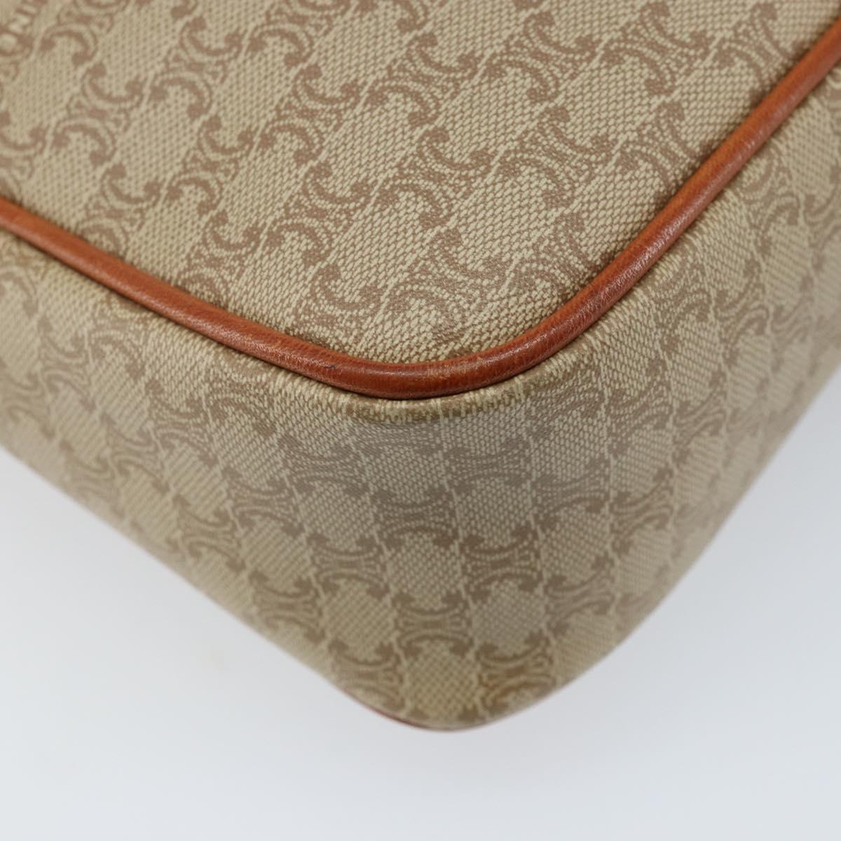 CELINE Macadam Canvas Shoulder Bag PVC Auth ARZ061A