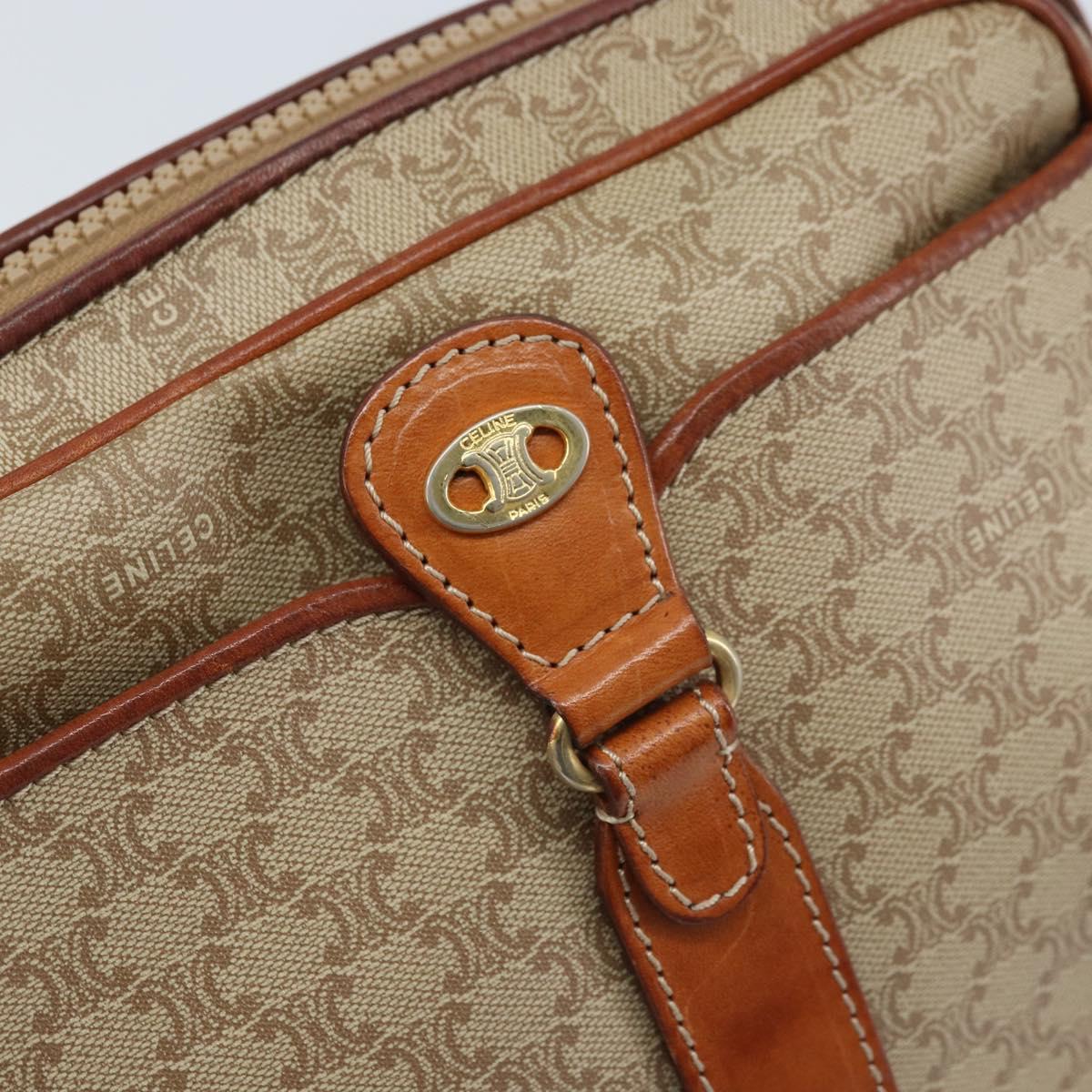 CELINE Macadam Canvas Shoulder Bag PVC Auth ARZ061A