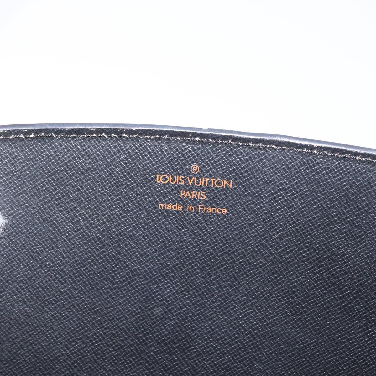 LOUIS VUITTON Epi Bicolor Varenne Hand Bag Black Red M52387 LV Auth ARZ070