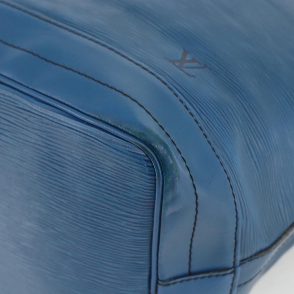 LOUIS VUITTON Epi Noe Shoulder Bag Toledo Blue M44005 LV Auth ARZ071