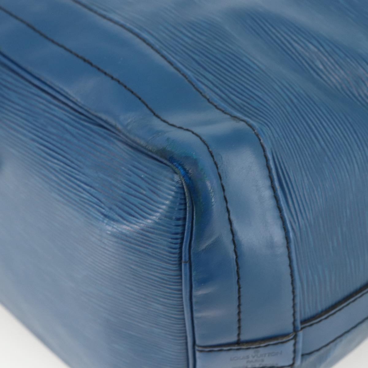 LOUIS VUITTON Epi Noe Shoulder Bag Toledo Blue M44005 LV Auth ARZ071