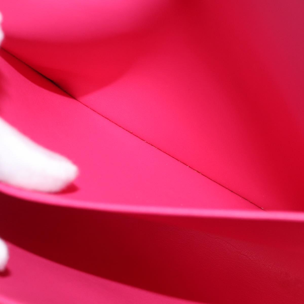 LOUIS VUITTON Vernis Thompson Street Bag Fuchsia Pink M91215 LV Auth ARZ072A