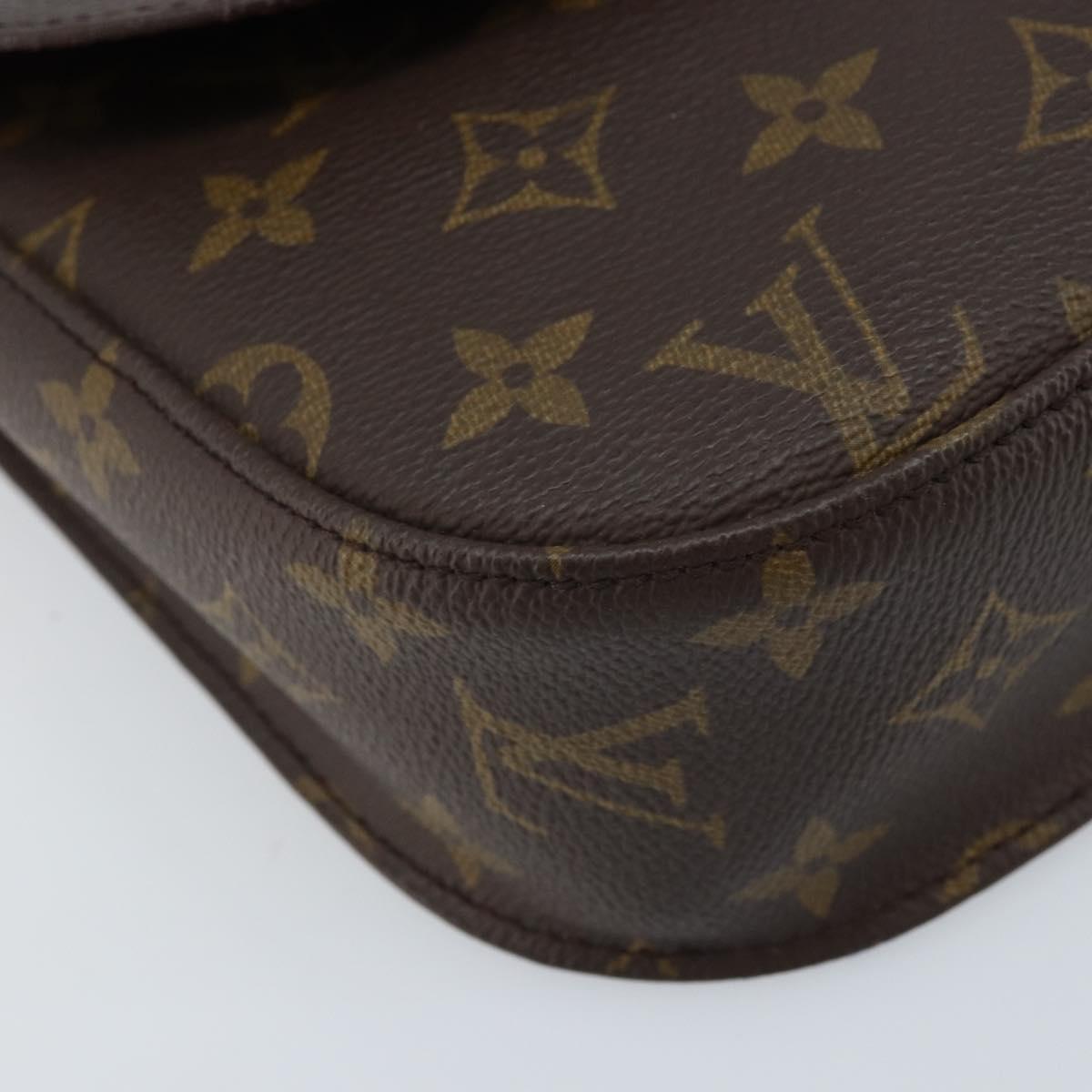 LOUIS VUITTON Monogram Saint Cloud GM Shoulder Bag M51242 LV Auth ARZ073