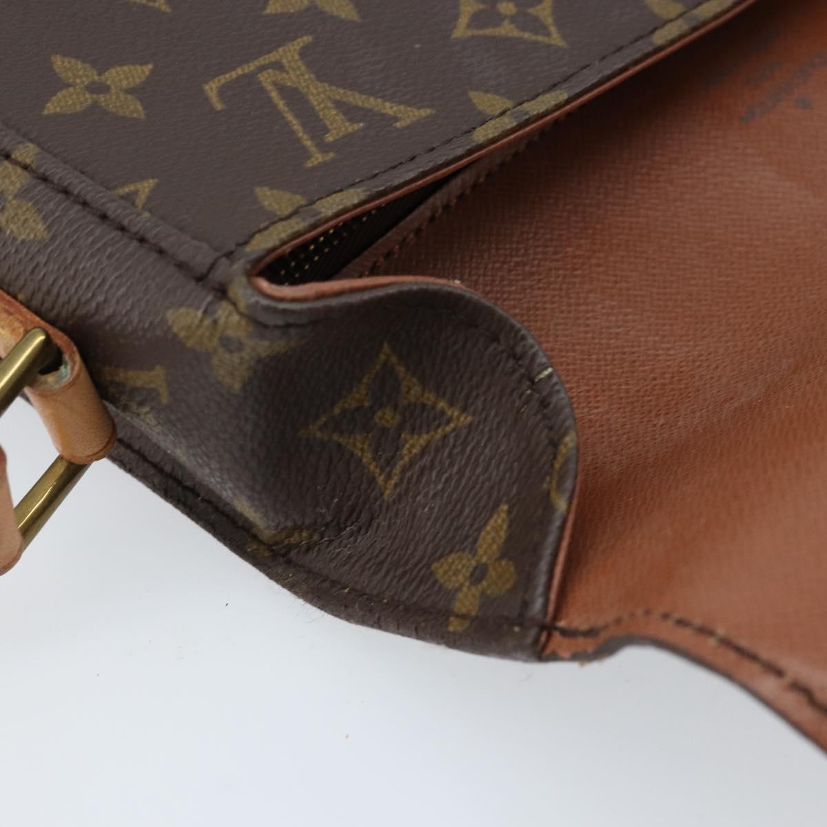 LOUIS VUITTON Monogram Saint Cloud GM Shoulder Bag M51242 LV Auth ARZ073