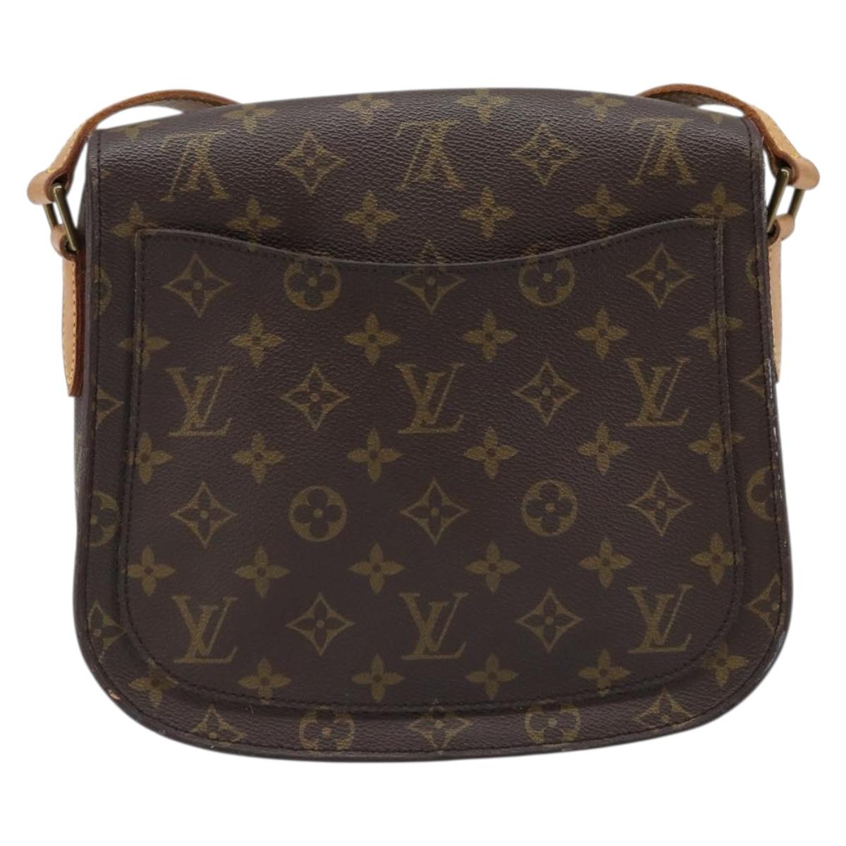 LOUIS VUITTON Monogram Saint Cloud GM Shoulder Bag M51242 LV Auth ARZ073
