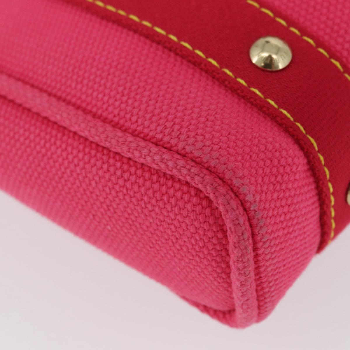 LOUIS VUITTON Antigua Cabas PM Hand Bag Rouge Pink M40088 LV Auth ARZ084